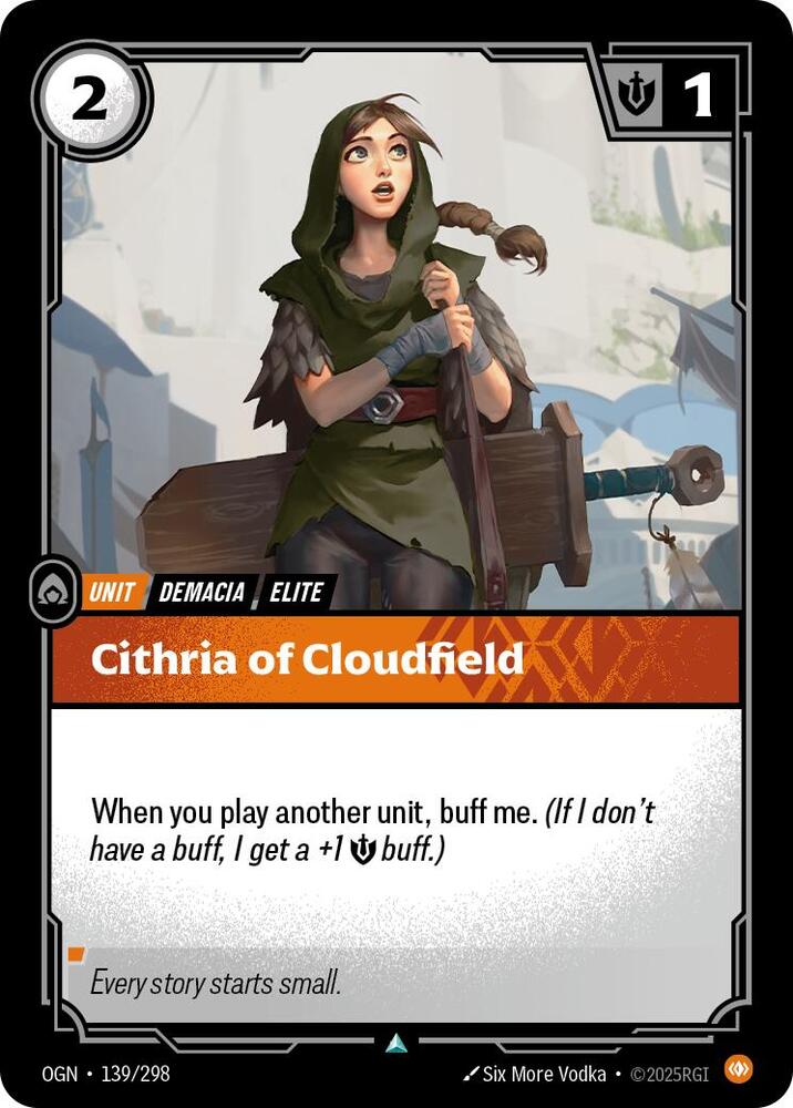 Cithria of Cloudfield - [Origins]