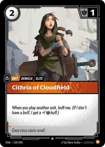 Cithria of Cloudfield - [Origins]