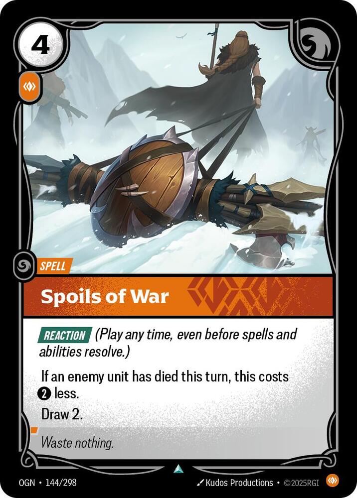 Spoils of War - [Origins]