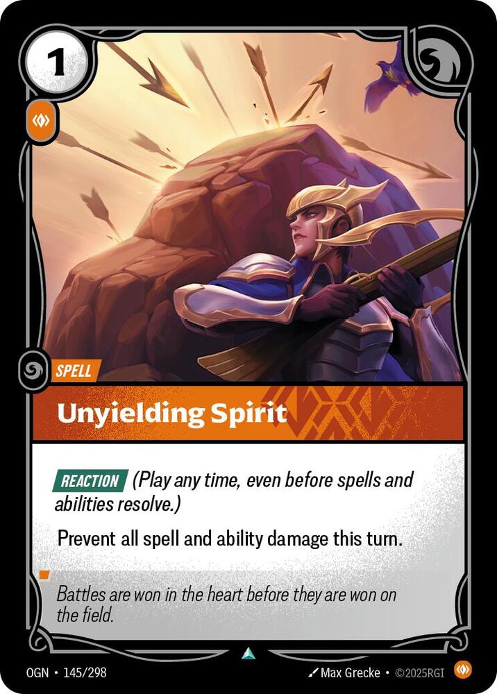 Unyielding Spirit - [Origins]