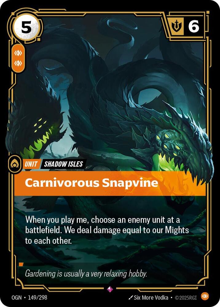 Carnivorous Snapvine - [Origins]