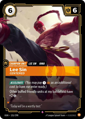 Lee Sin - Centered - [Origins]