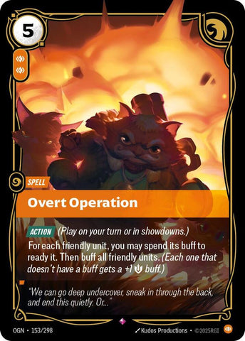 Overt Operation - [Origins]
