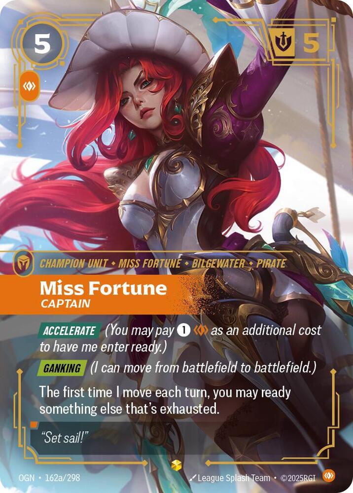 Miss Fortune - Captain (Alternate Art) - [Origins]