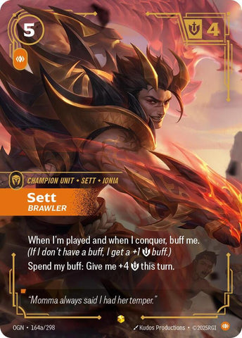 Sett - Brawler (Alternate Art) - [Origins]