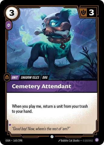 Cemetery Attendant - [Origins]