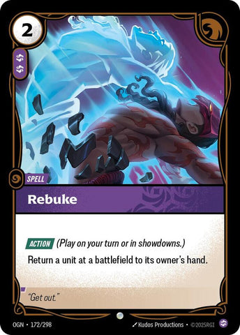 Rebuke - [Origins]