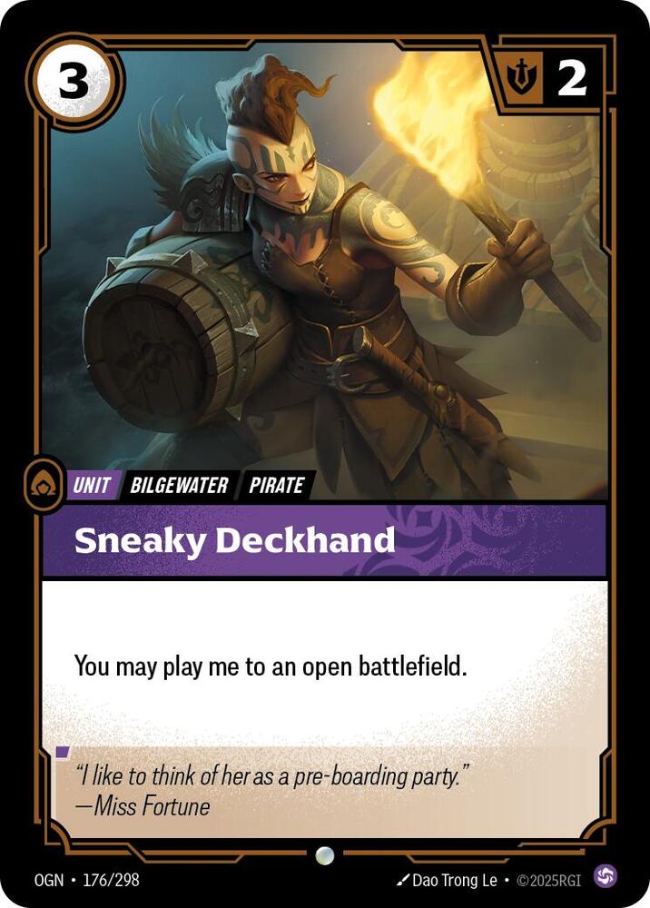 Sneaky Deckhand - [Origins]