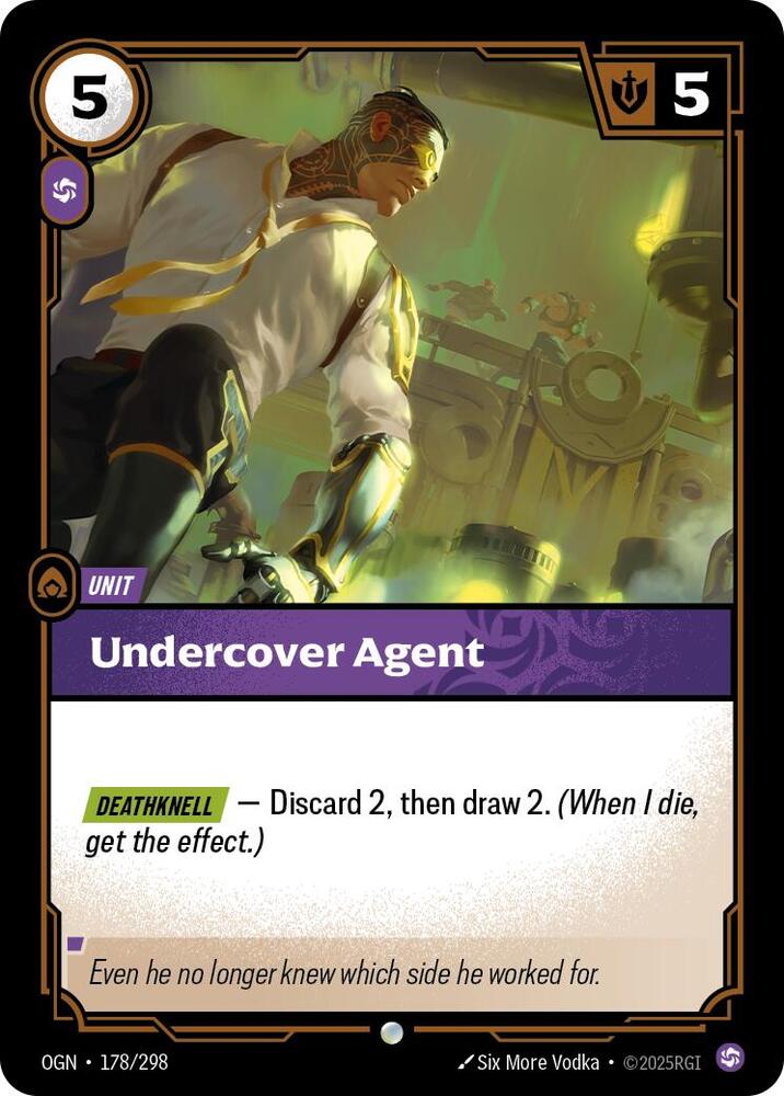 Undercover Agent - [Origins]