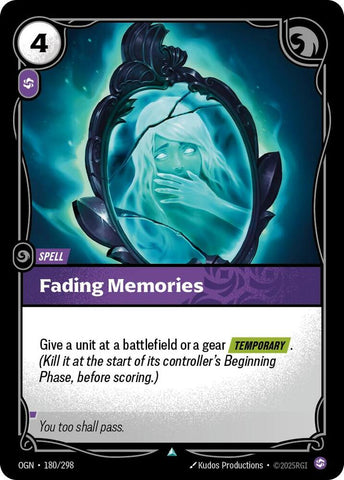 Fading Memories - [Origins]