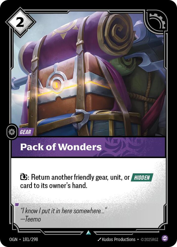 Pack of Wonders - [Origins]