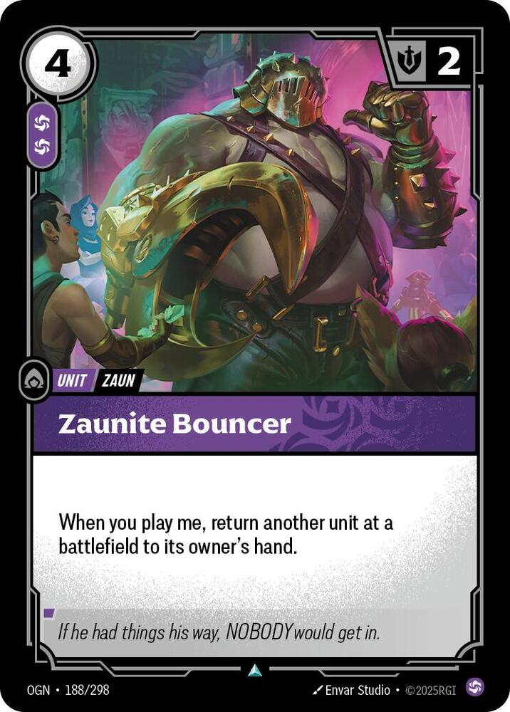 Zaunite Bouncer - [Origins]