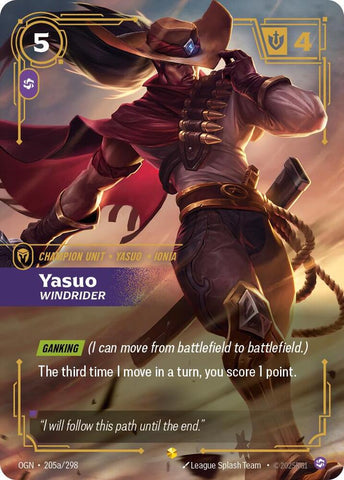 Yasuo - Windrider (Alternate Art) - [Origins]