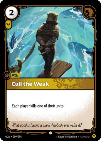 Cull the Weak - [Origins]