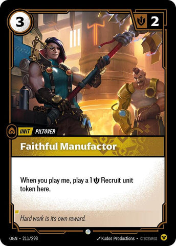 Faithful Manufactor - [Origins]