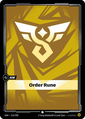 Order Rune - [Origins]