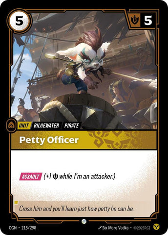 Petty Officer - [Origins]