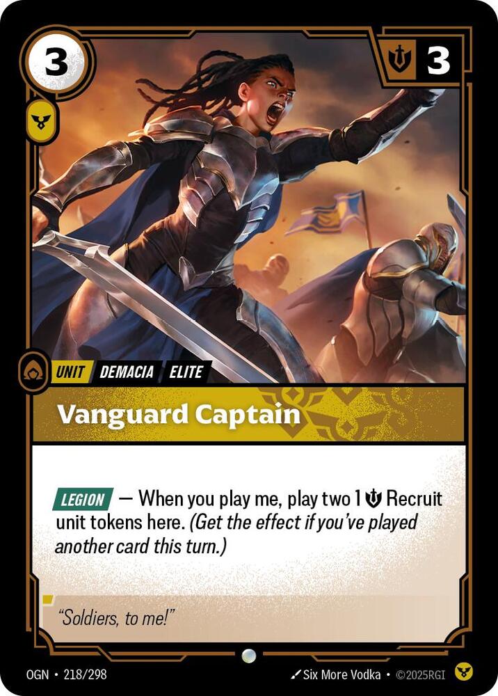 Vanguard Captain - [Origins]