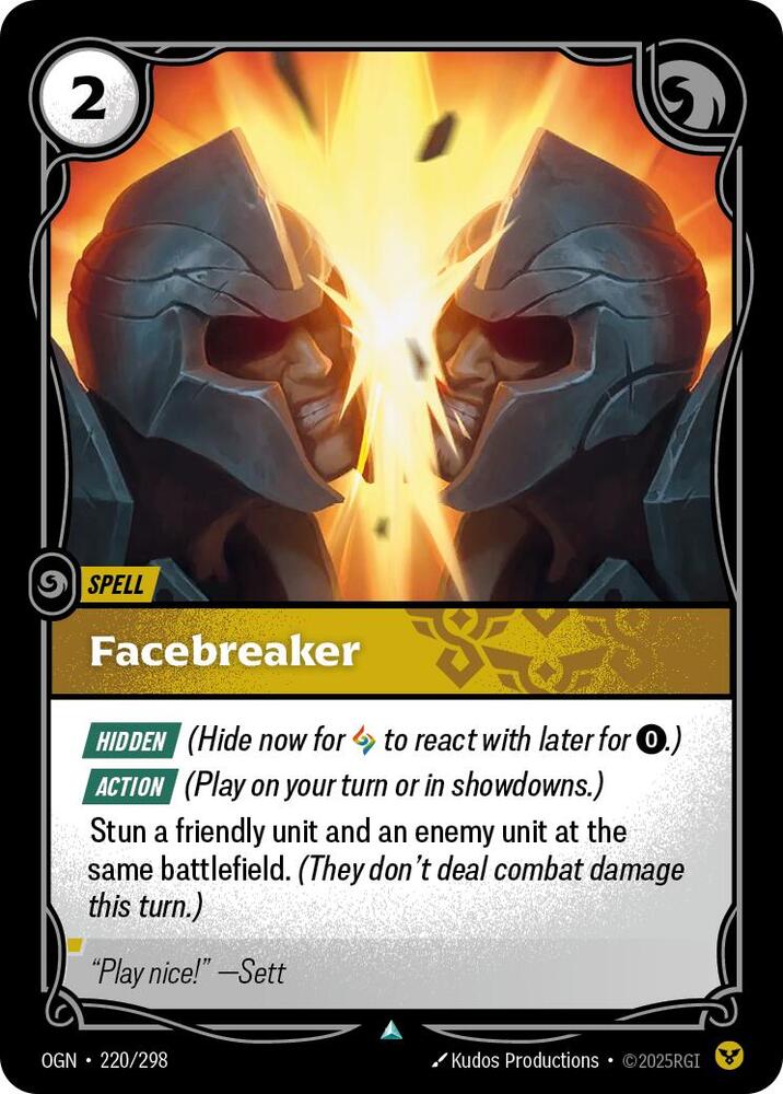 Facebreaker - [Origins]