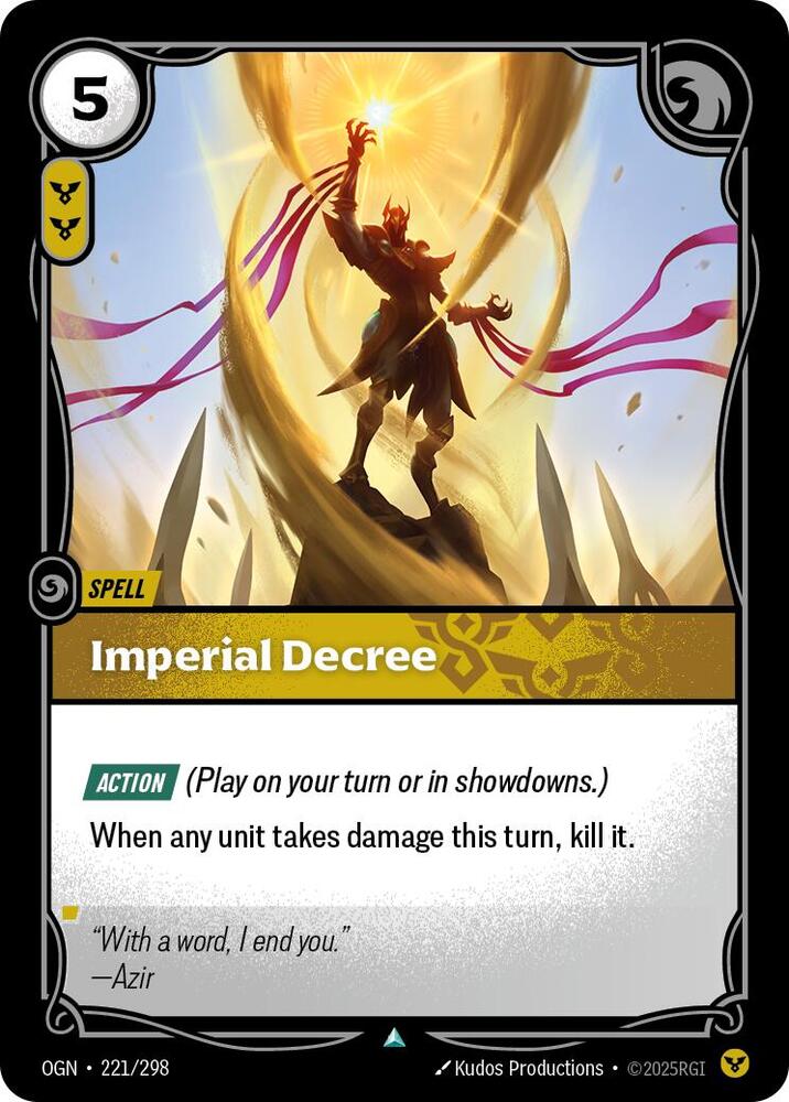 Imperial Decree - [Origins]