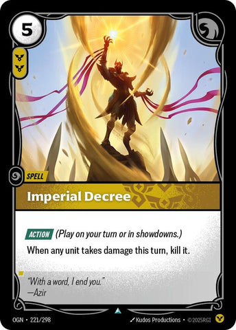 Imperial Decree - [Origins]