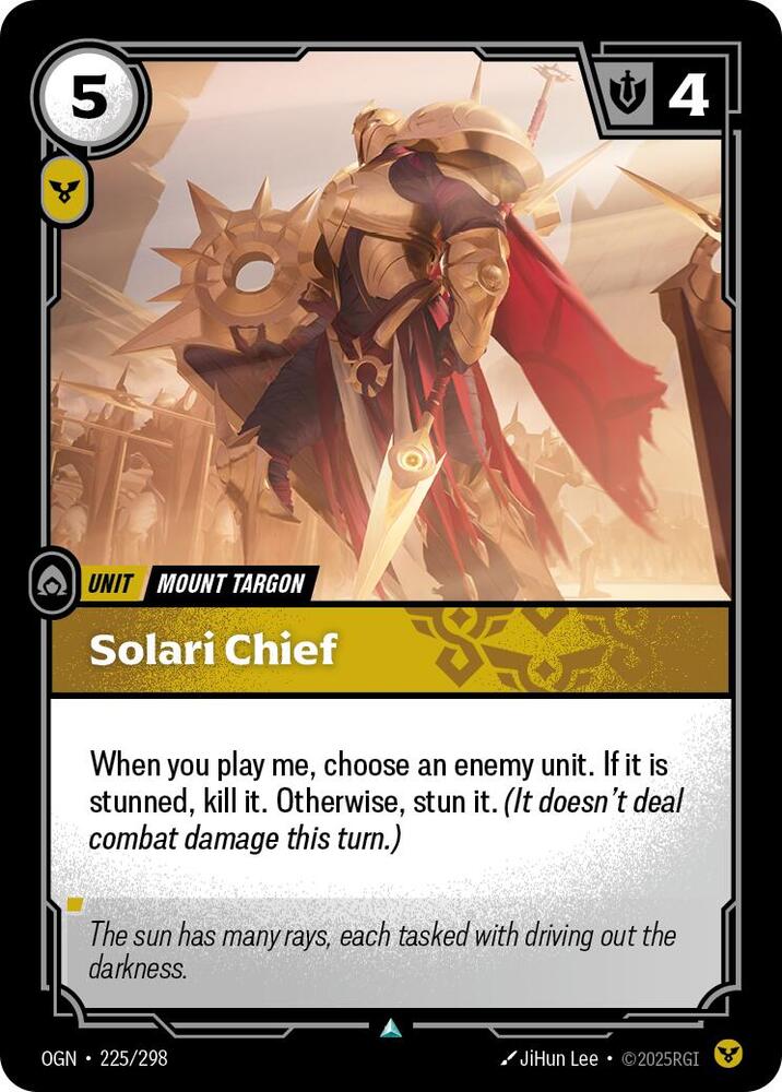 Solari Chief - [Origins]