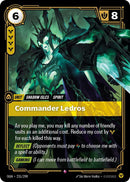 Commander Ledros - [Origins]