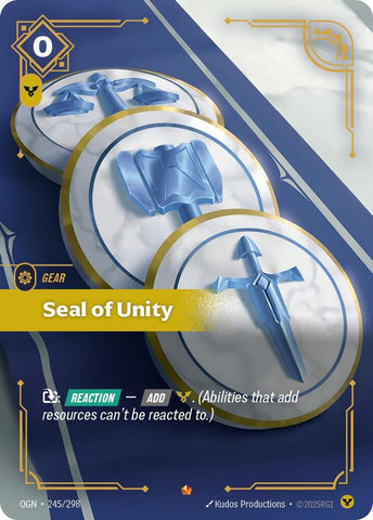 Seal of Unity - [Origins]
