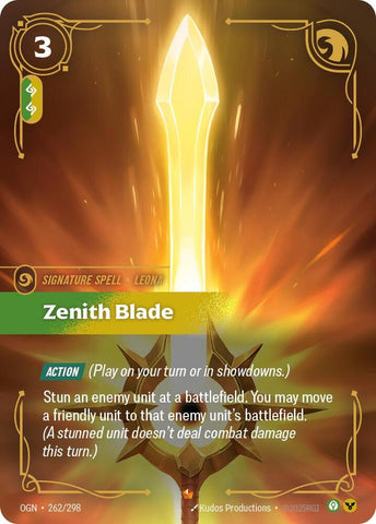 Zenith Blade - [Origins]
