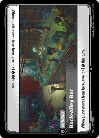 Back-Alley Bar - [Origins]