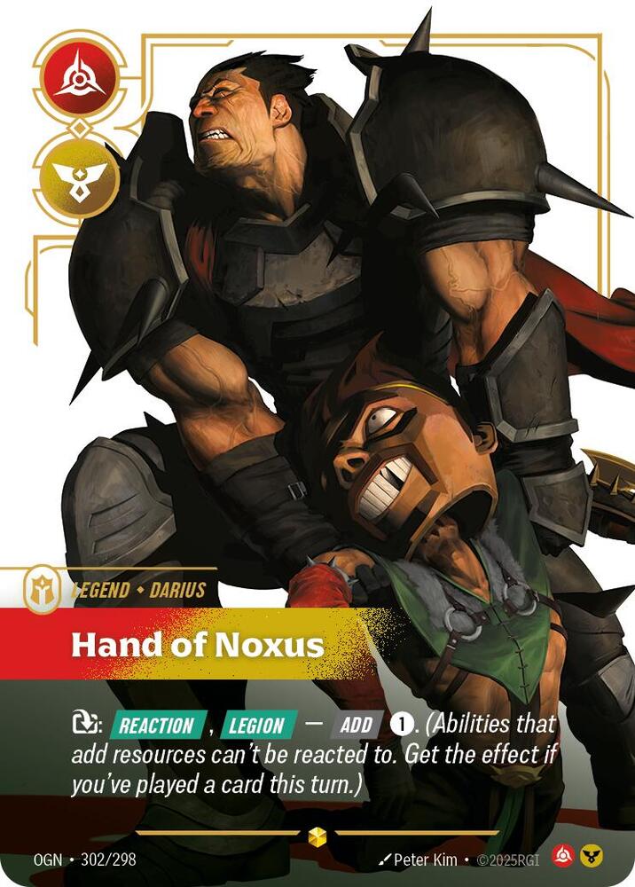 Darius - Hand of Noxus (Overnumbered) - [Origins]