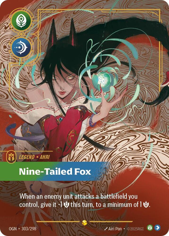Ahri - Nine-Tailed Fox (Overnumbered) - [Origins]