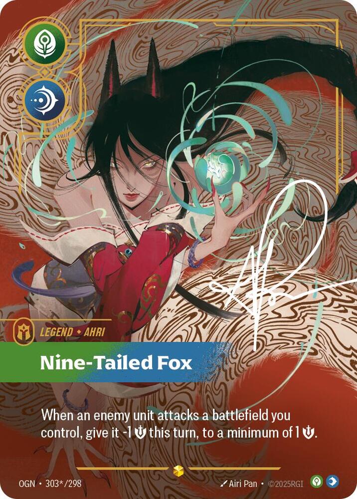 Ahri - Nine-Tailed Fox (Signature) - [Origins]