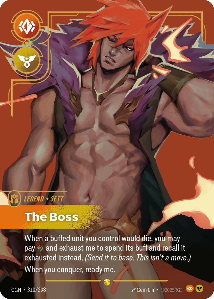 Sett - The Boss (Overnumbered) - [Origins]