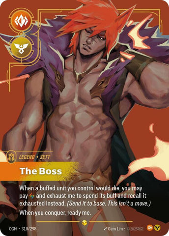 Sett - The Boss (Overnumbered) - [Origins]