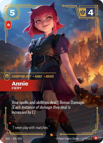 Annie - Fiery - [Origins: Proving Grounds]