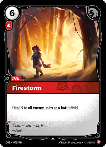 Firestorm - [Origins: Proving Grounds]