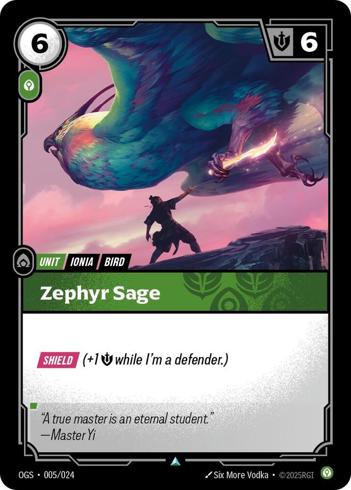 Zephyr Sage - [Origins: Proving Grounds]