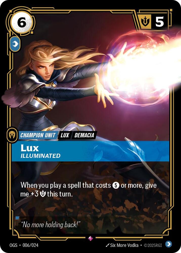 Lux - Illuminated - [Origins: Proving Grounds]