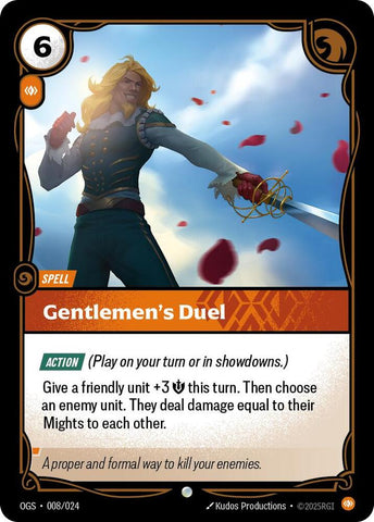 Gentlemen's Duel - [Origins: Proving Grounds]