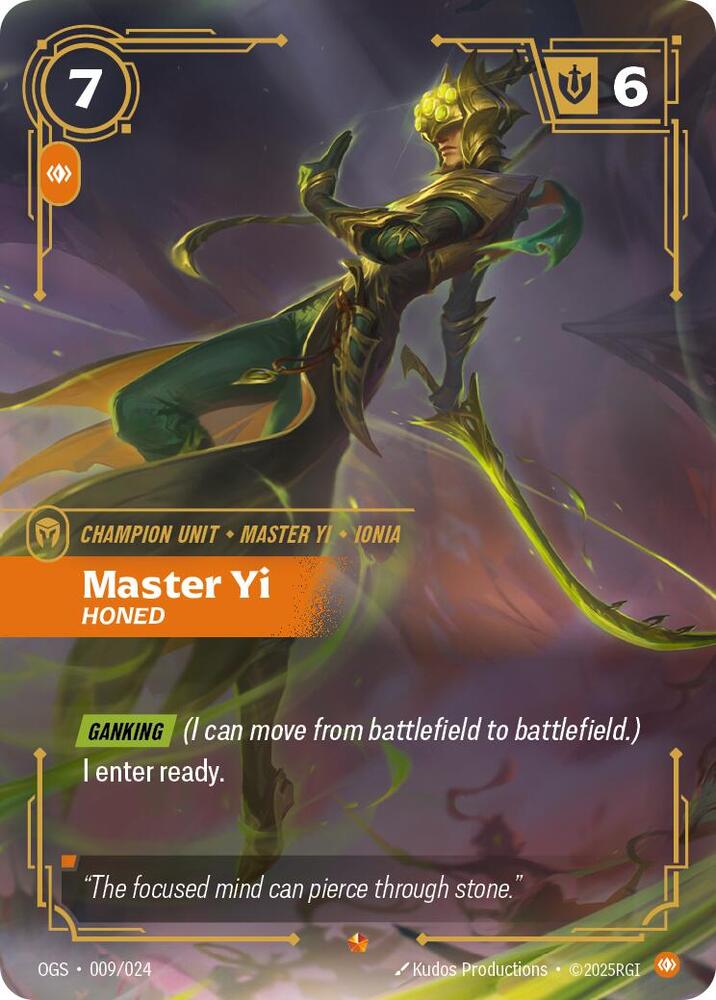 Master Yi - Honed - [Origins: Proving Grounds]