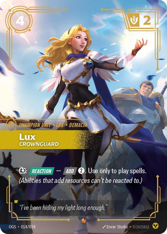 Lux - Crownguard - [Origins: Proving Grounds]