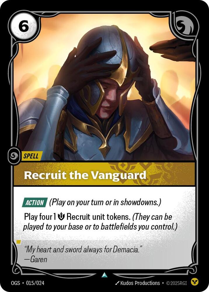 Recruit the Vanguard - [Origins: Proving Grounds]
