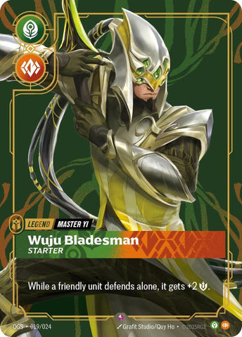Master Yi - Wuju Bladesman (Starter) - [Origins: Proving Grounds]