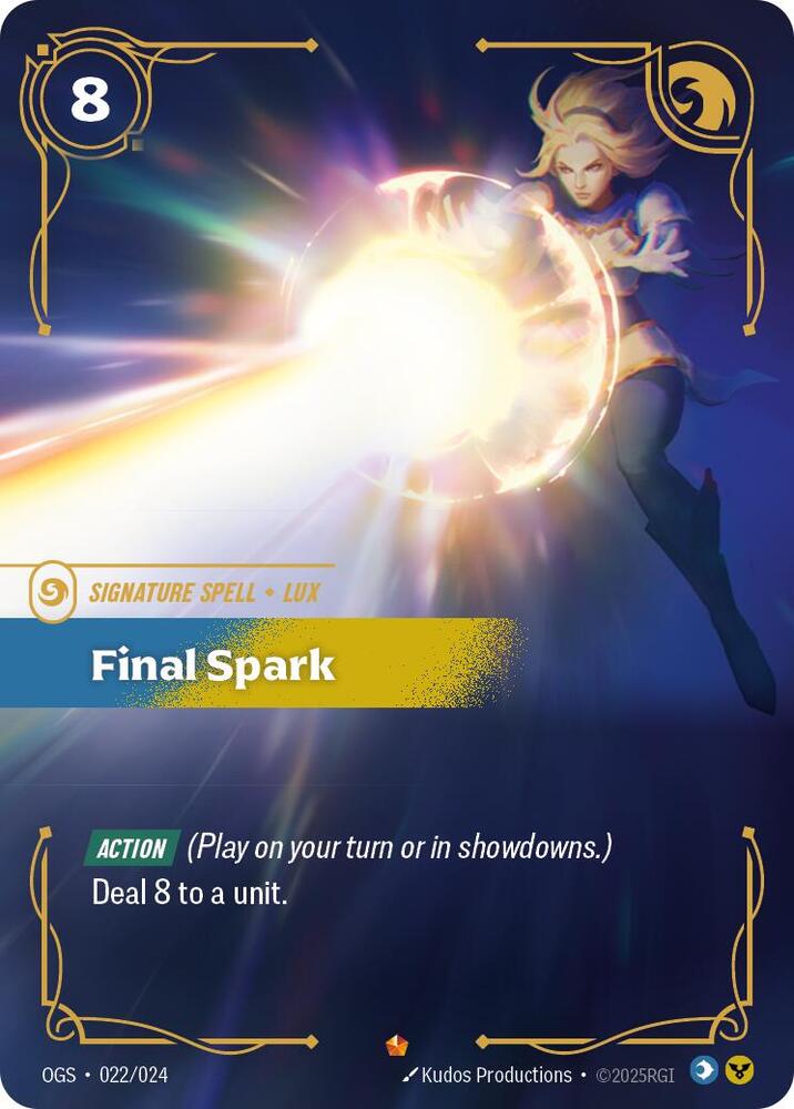 Final Spark - [Origins: Proving Grounds]