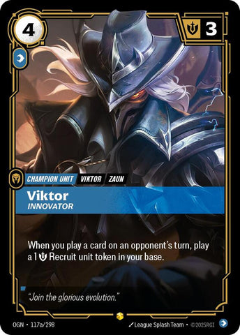 Viktor - Innovator (Alternate Art) - [Origins]