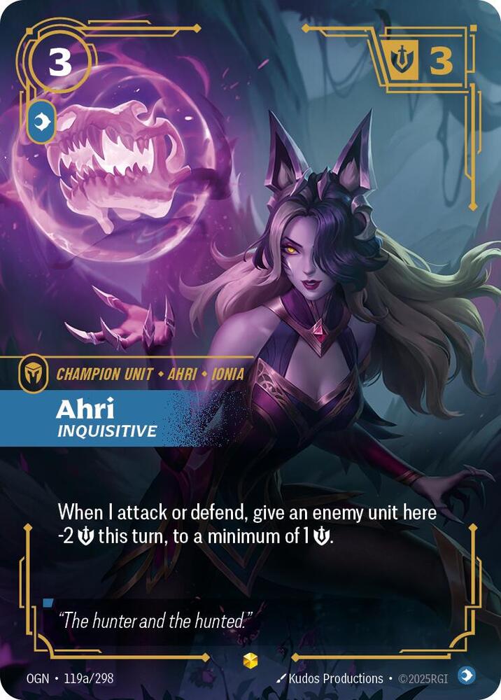 Ahri - Inquisitive (Alternate Art) - [Origins]