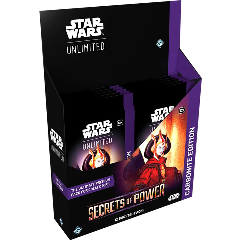 Star Wars: Unlimited - Secrets of Power - Carbonite Booster Display