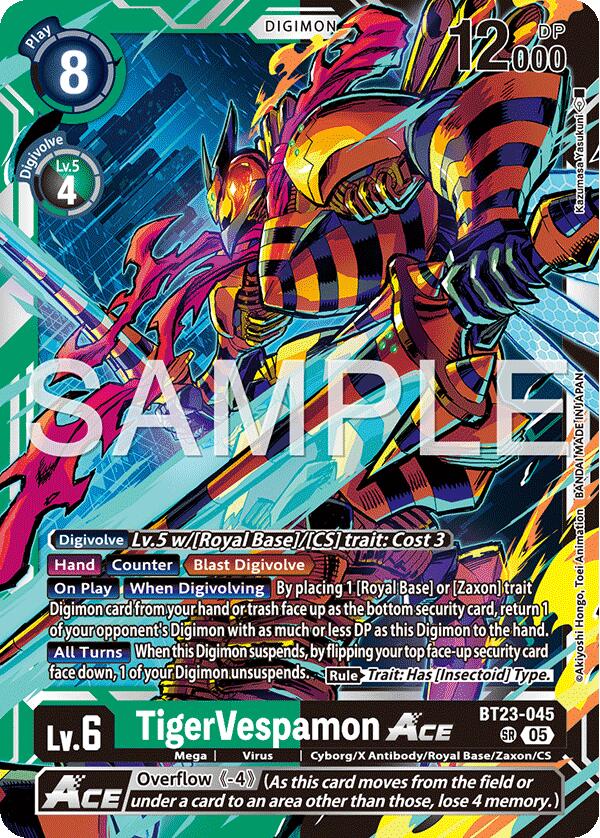 TigerVespamon ACE [BT23-045] [Hackers' Slumber]