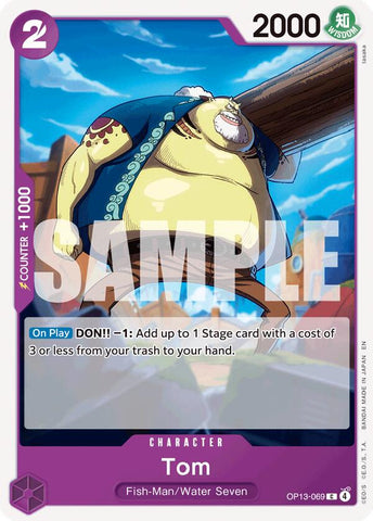 Tom [Carrying On His Will]